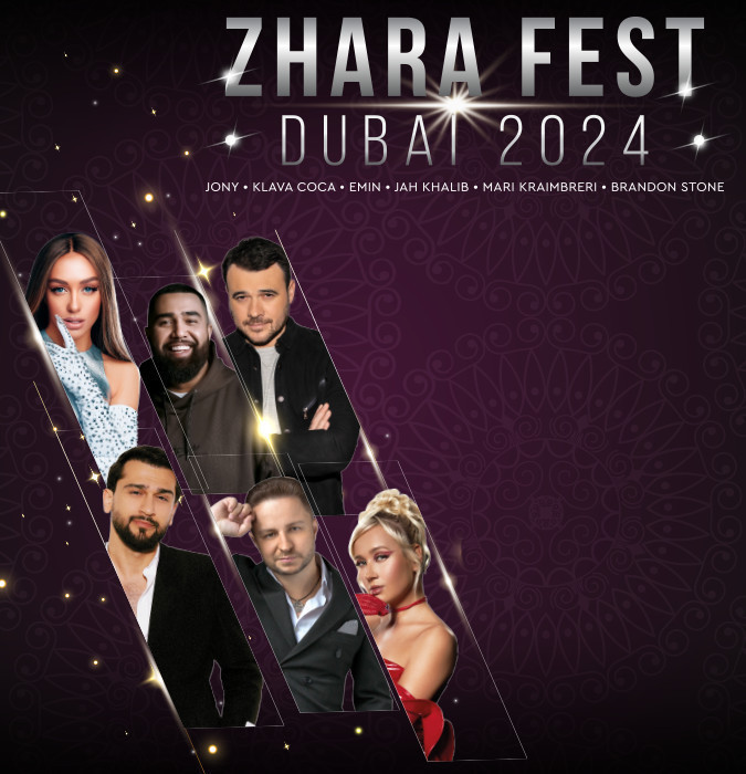 ZHARA FEST 2024:  HOT WEEKEND WITH TOP ARTISTS IN DUBAI