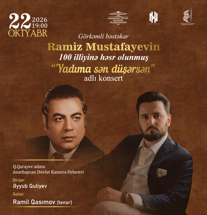 Ramiz Mustafayev - "Yadıma sən düşərsən"