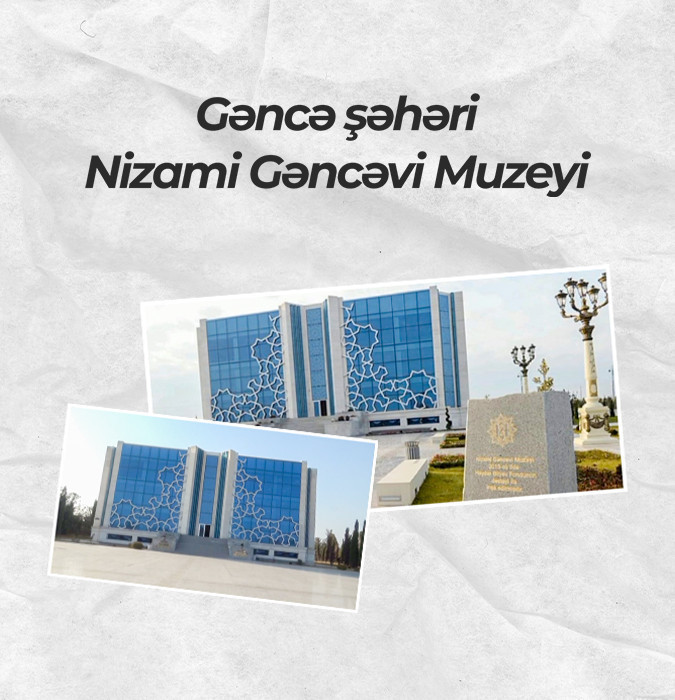 Gəncə şəhər Nizami Gəncəvi Muzeyi