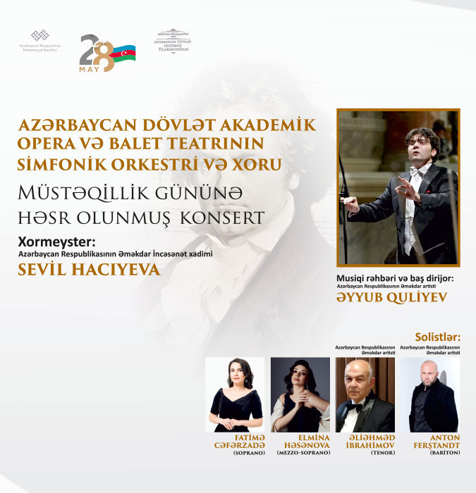 28 May Müstəqillik gününə həsr olunmuş konsert