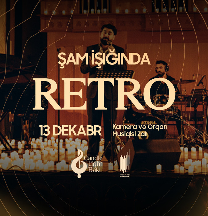 Şam işığında Retro Gecəsi