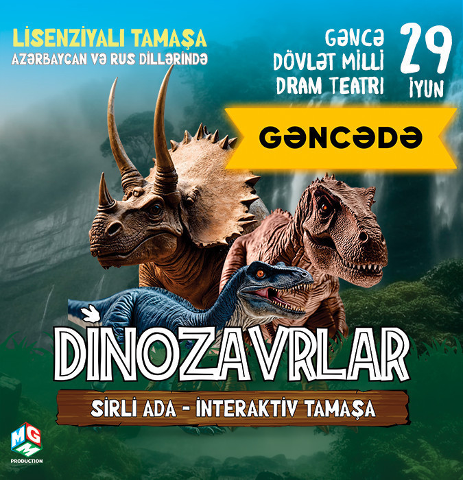 Dinozavrlar Gəncədə