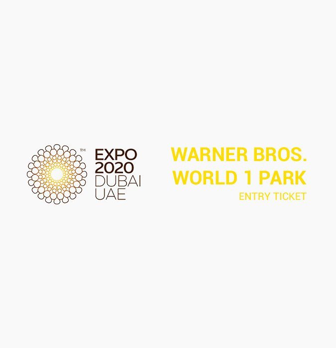 Expo 2020 Dubai - Warner Bros. World 1 Park Entry Ticket