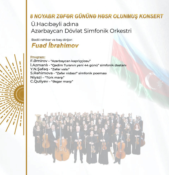 Concert dedicated to November 8 Victory Day