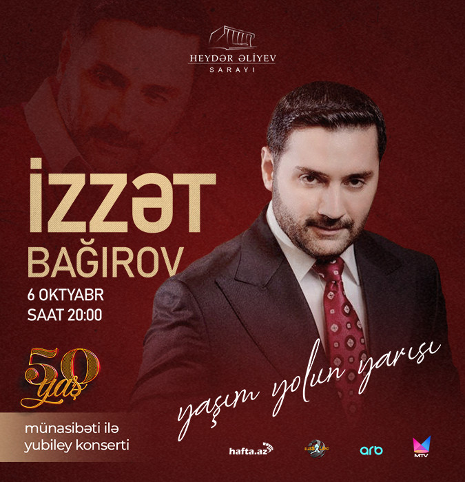 İzzət Bağırovun “Yaşım yolun yarısı” adlı yubiley konserti