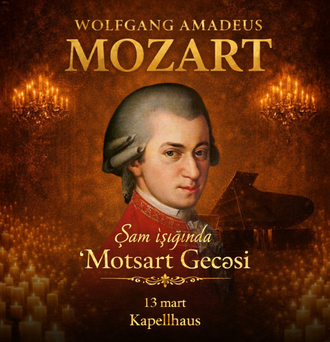 Şam işığında Motsart Gecəsi