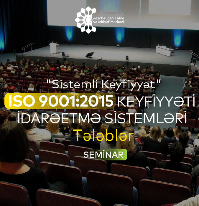 ISO 9001:2015 quality management systems - requirements