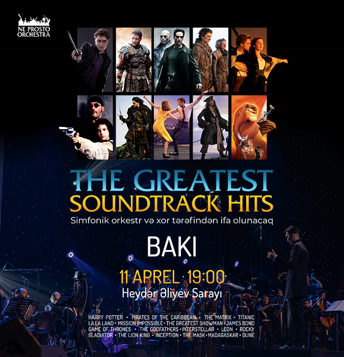 NE PROSTO ORCHESTRA - "Əfsanəvi saundtrek hitləri"
