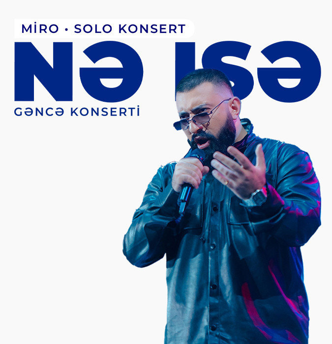 Miro. Solo Konsert  Gəncədə