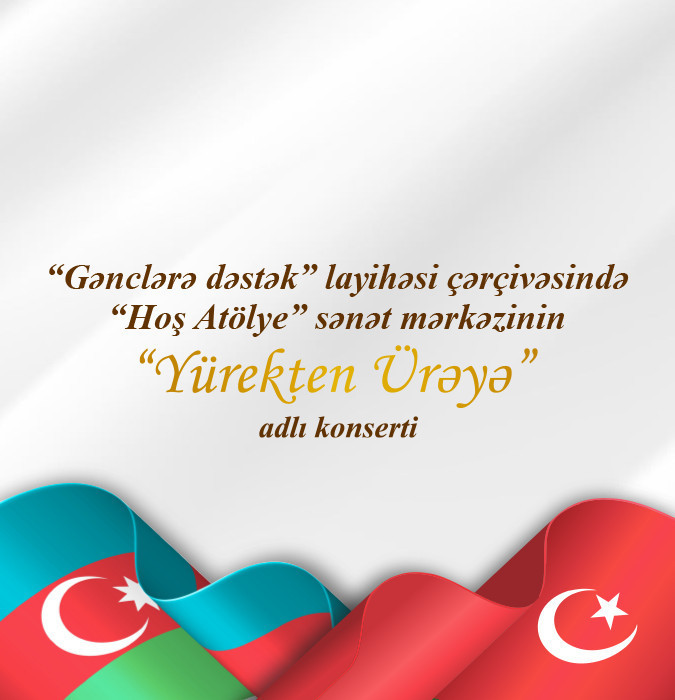 The concert titled "From Heart to Heart" by the art center "Hoş Atölye" within the framework of the "Support for Youth" project