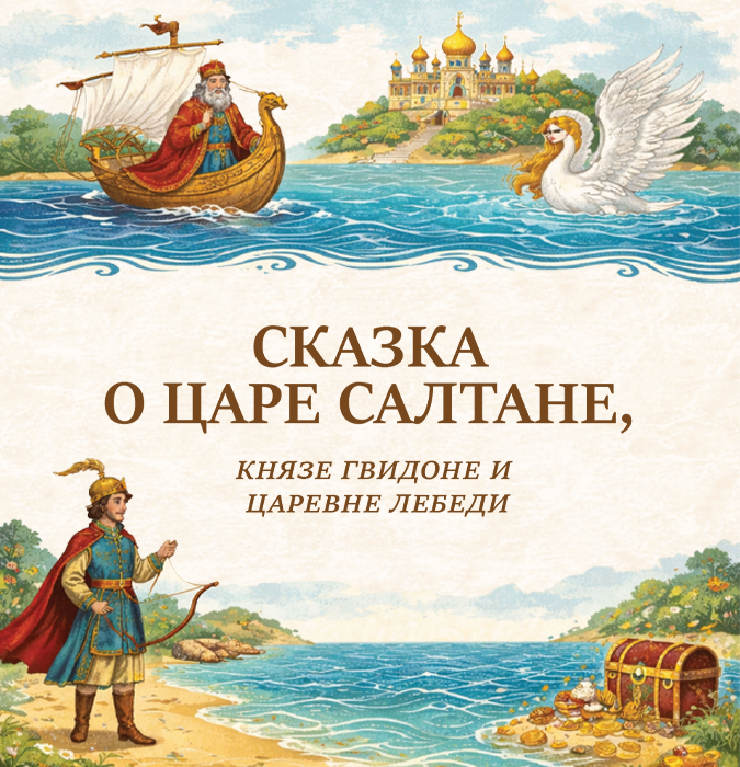 Сказка о царе Салтане, князе Гвидоне и прекрасной царевне Лебеди