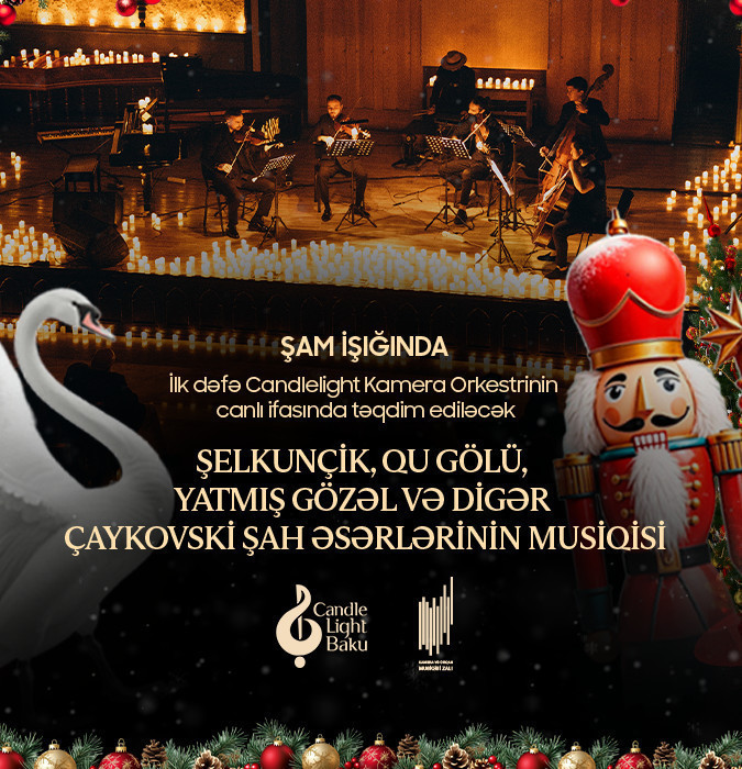 Şam İşığında: Şelkunçik, Qu Gölü, Yatmış Gözəl və digər Çaykovski şah əsərlərinin musiqisi