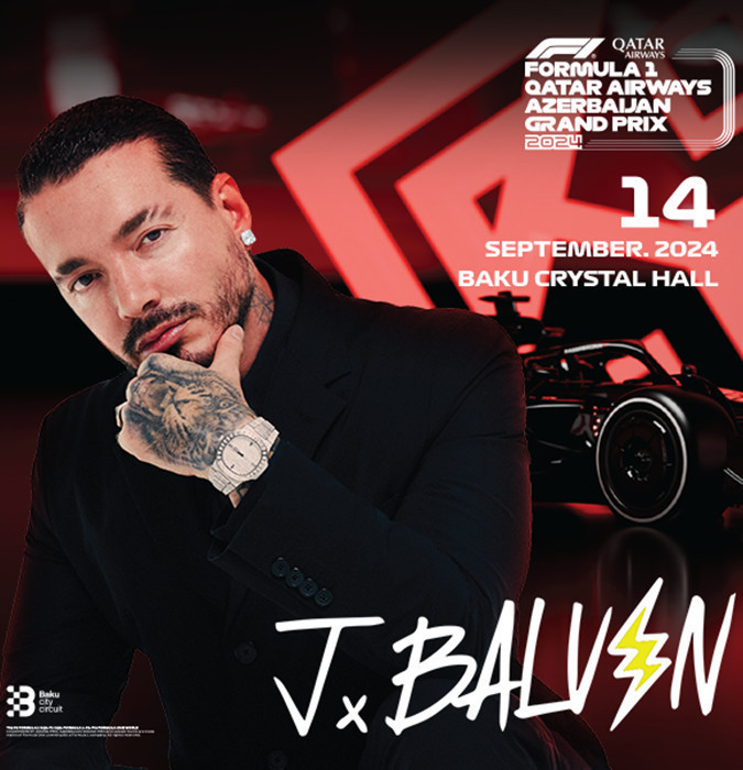#AzerbaijanGP Concert: J Balvin