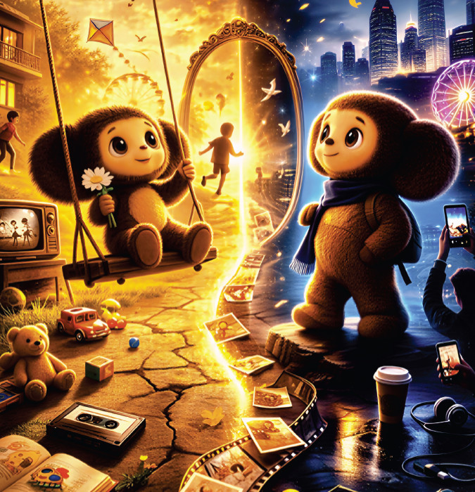 Çeburaşka – uşaqlıqdan bu günə!