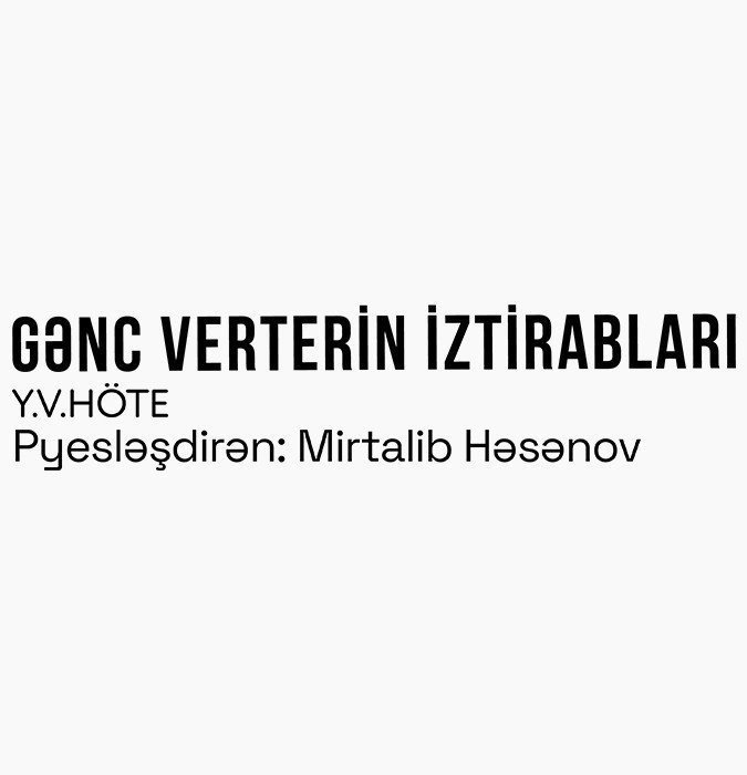 Gənc Verterin iztirabları