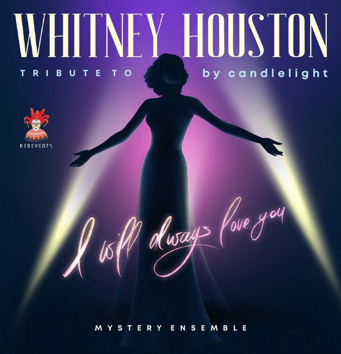 Tribute to Whitney Houston by candlelight: "I will always love you"