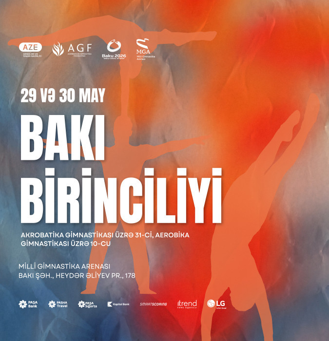 Bakı Birinciliyi - Aerobika gimnastikası üzrə 10-cu və Akrobatika gimnastikası üzrə 31-ci