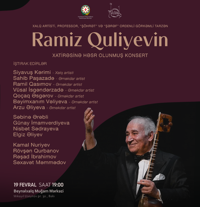 Concert Dedicated to the Memory of Ramiz Guliyev
