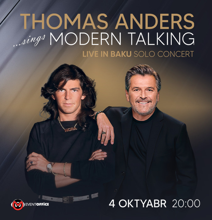 Thomas Anders sings MODERN TALKING