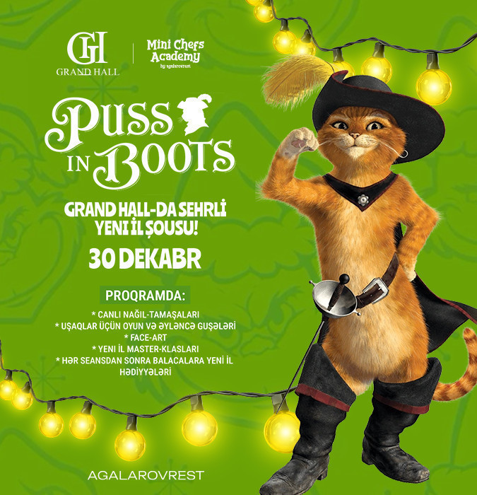 Sehrli nağıl “Çəkməli pişik”