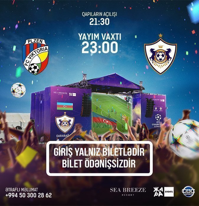 FC Viktoria Plzeň - Qarabağ FK CANLI YAYIM