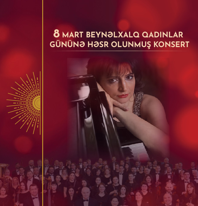A concert dedicated to International Women's Day on March 8