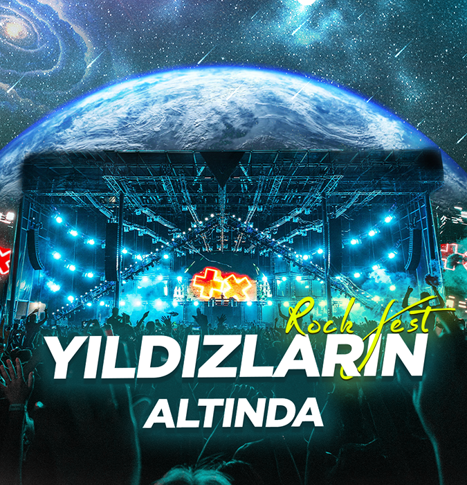 Yıldızların altında rock fest