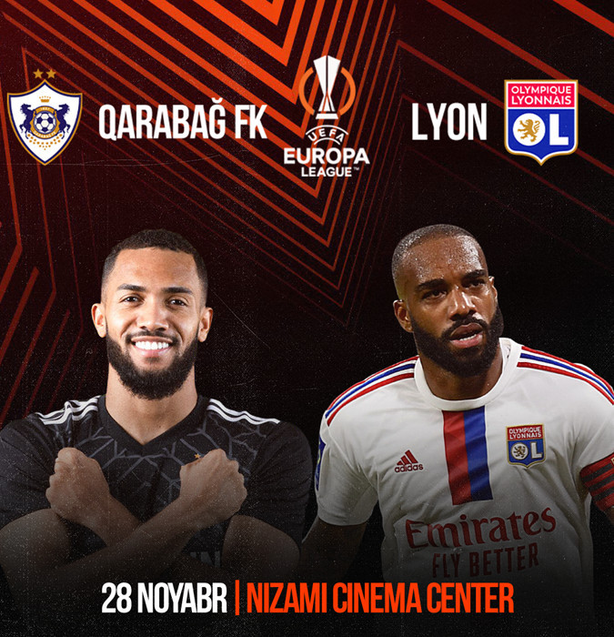 Qarabağ FK - Olympique Lyonnais, Canlı yayım