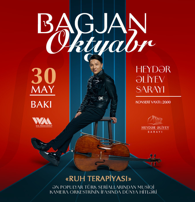 Bagjan Oktyabr "Ruhun Terapiyası" konsert proqramı ilə