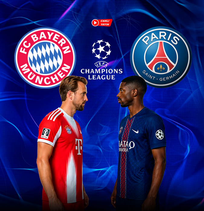 Football broadcast / Bayern Munich vs Paris Saint-Germain