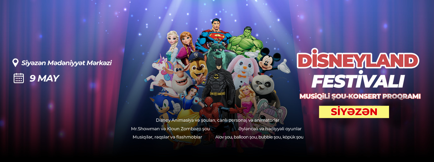 Disneyland Festival in Siyazan