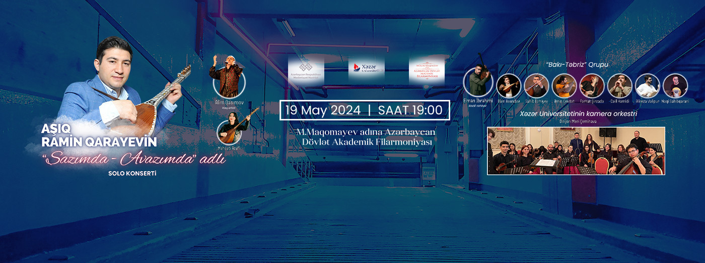 Aşıq Ramin Qarayevin "Sazımda - Avazımda" adlı solo konserti