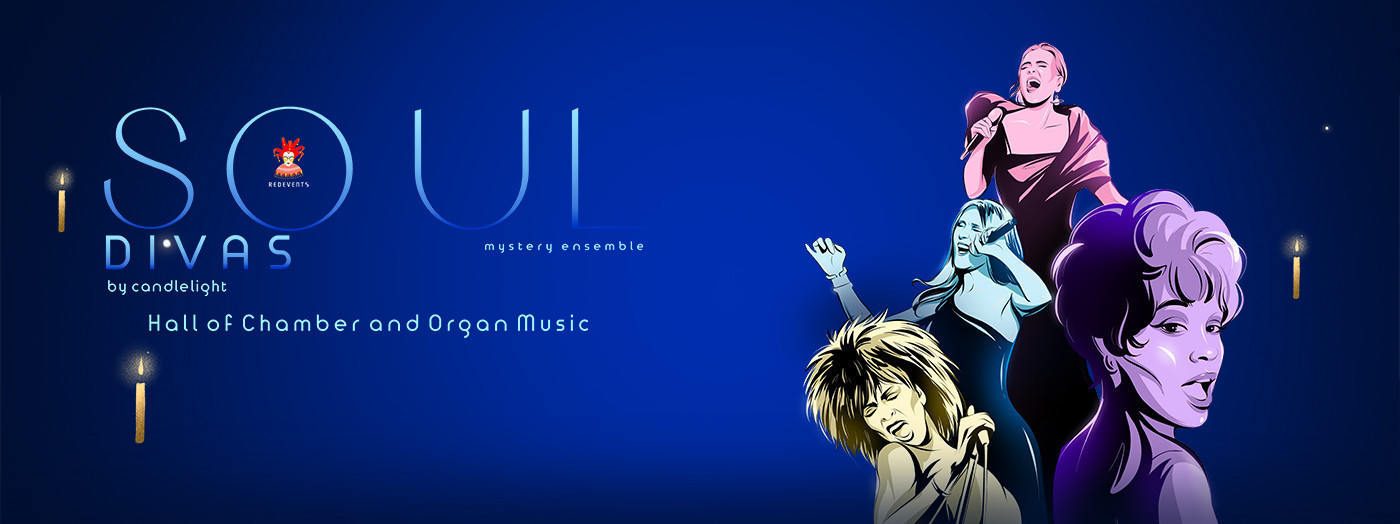 Соул-дивы: Тина Тёрнер, Уитни Хьюстон, Селин Дион, Адель. Mystery Ensemble. Концерт при свечах