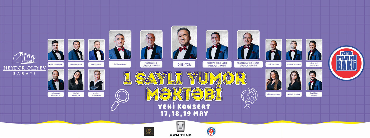 Planet Parni iz Baku KVN Teatrı - 1 Saylı Yumor Məktəbi