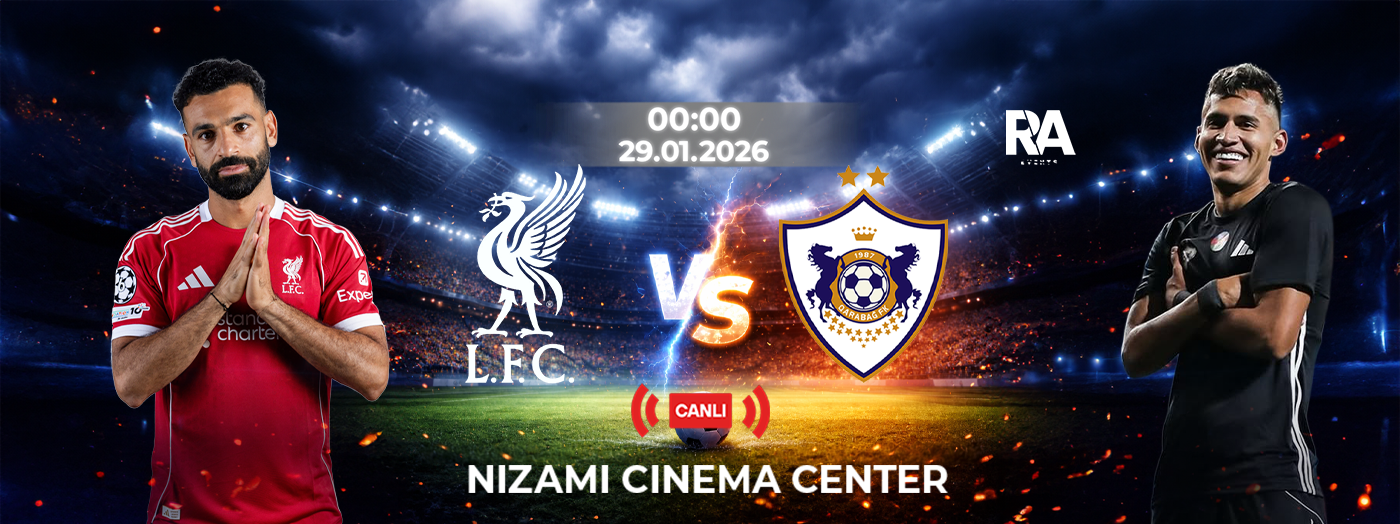 Футбольная трансляция - Liverpool FC vs Qarabağ FK