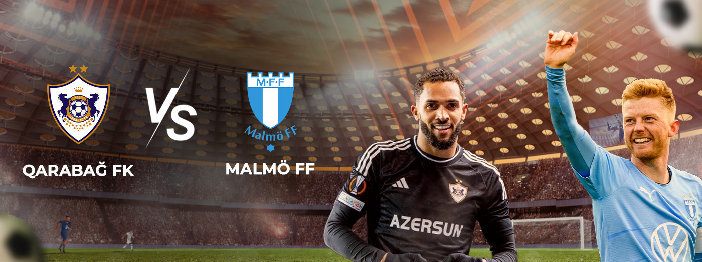 Qarabağ FK - Malmö FF прямой эфир