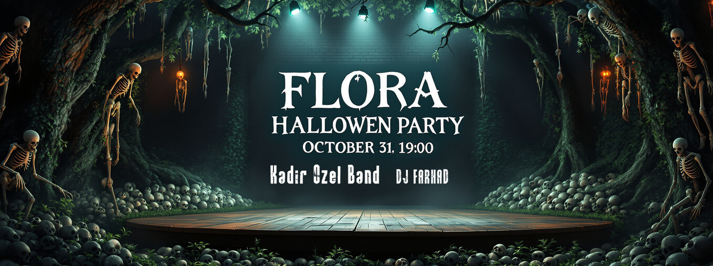 Flora: Halloween party