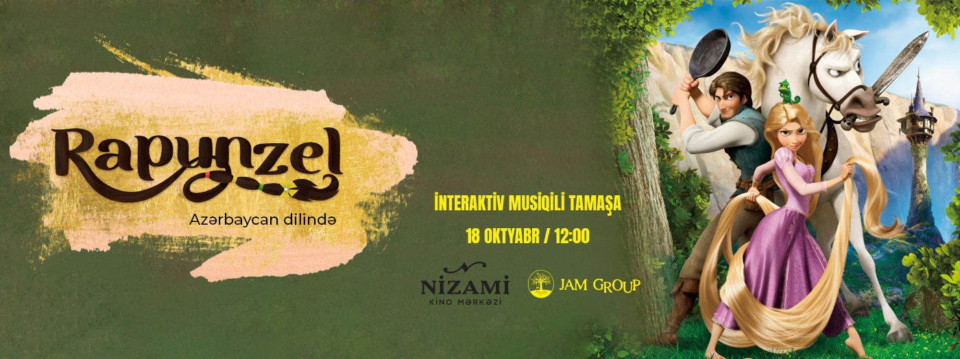 Rapunzel - uşaqlar üçün musiqili tamaşa