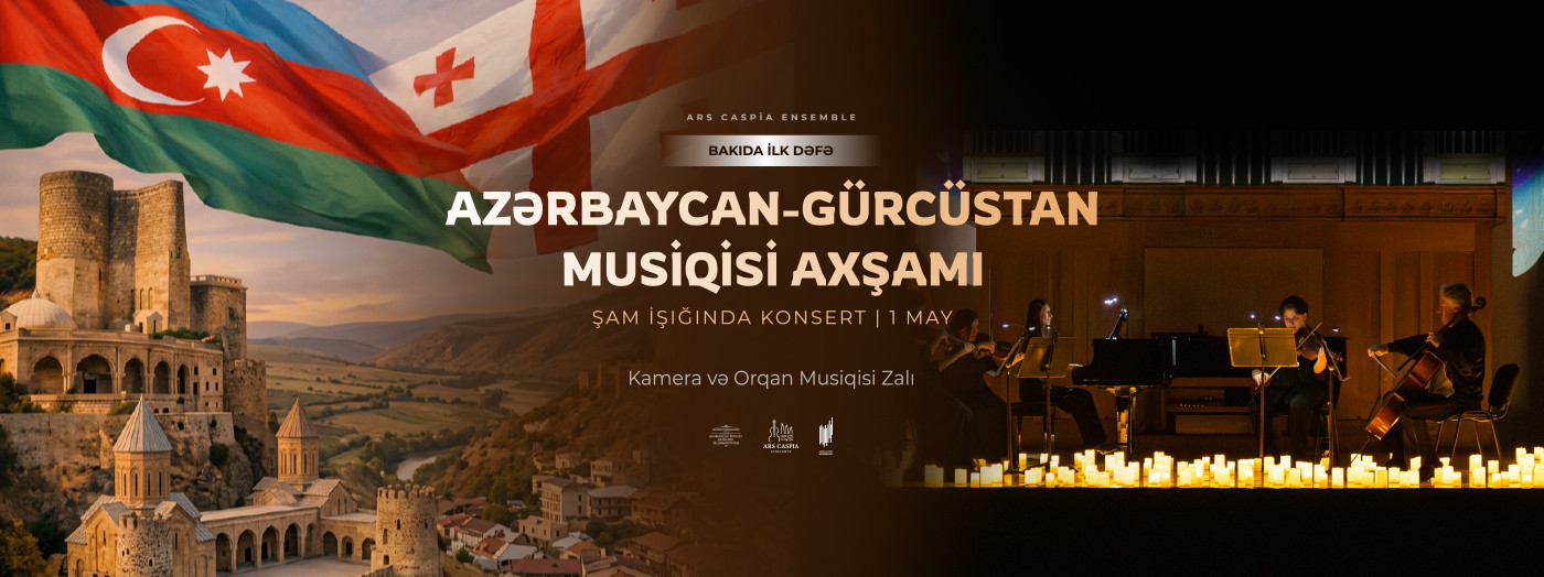 An evening of Azerbaijani-Georgian music. Candlelight concert. Ars Caspia Ensemble