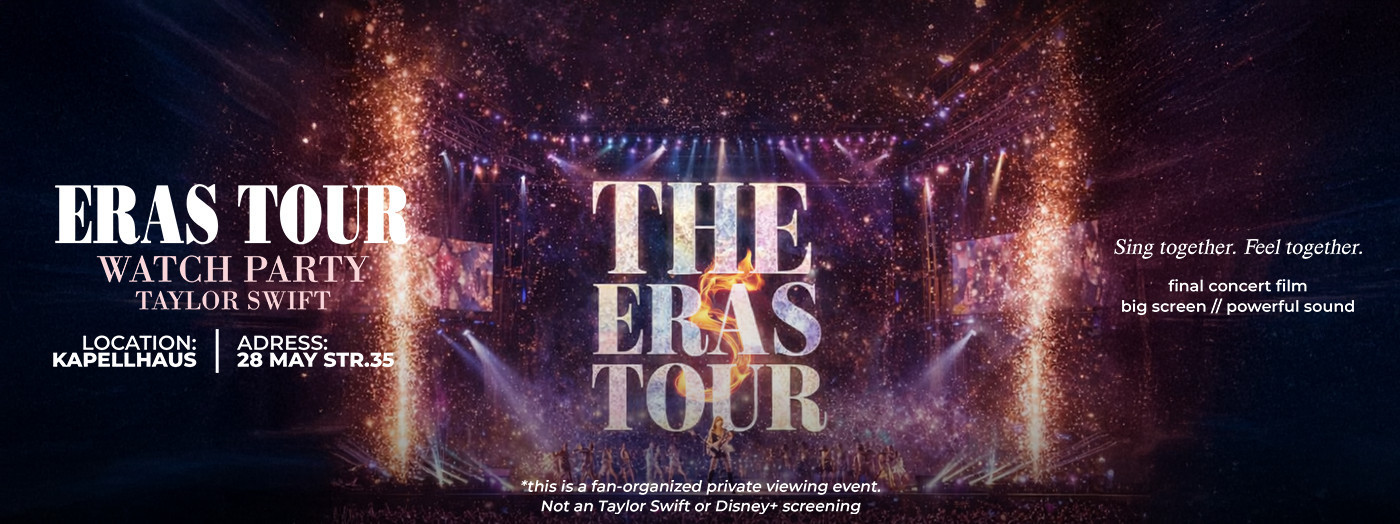 THE ERAS TOUR — CONCERT FILM | WATCH PARTY