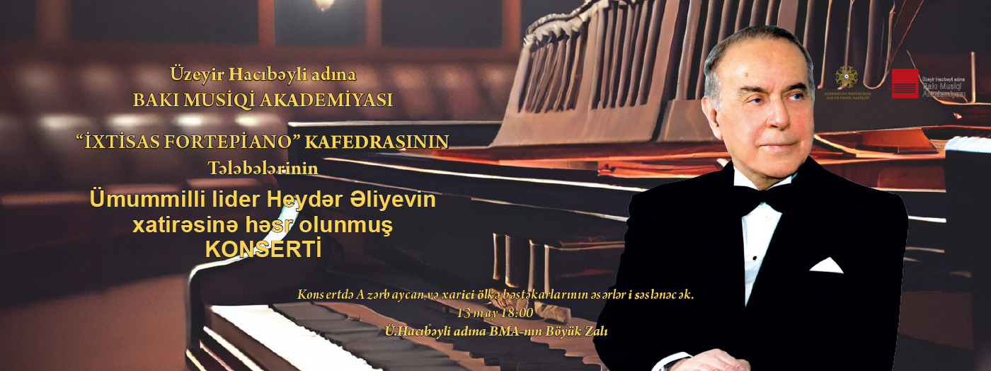İxtisas fortepiano kafedrasının tələbələrinin konserti