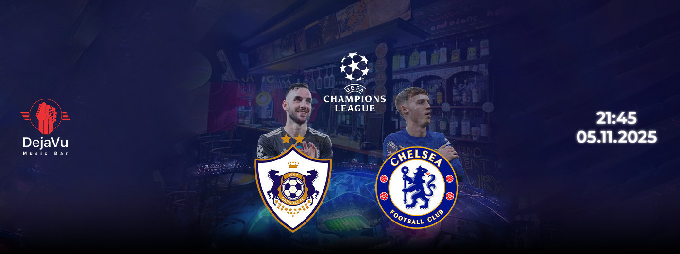 Qarabağ FK – Chelsea FC UEFA Champions League Football broadcast