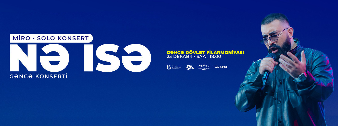 Miro. Solo Konsert  Gəncədə