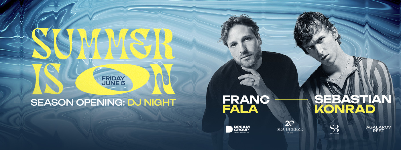 Sea Breeze Summer Live 2026 Sebastian Konrad & Franc Fala