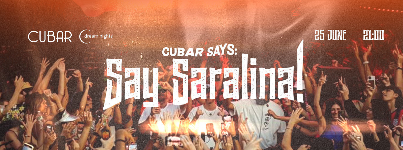 Cubar Says: "Say Saralina"!