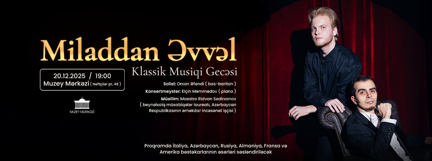 Before Christmas — a classical music evening