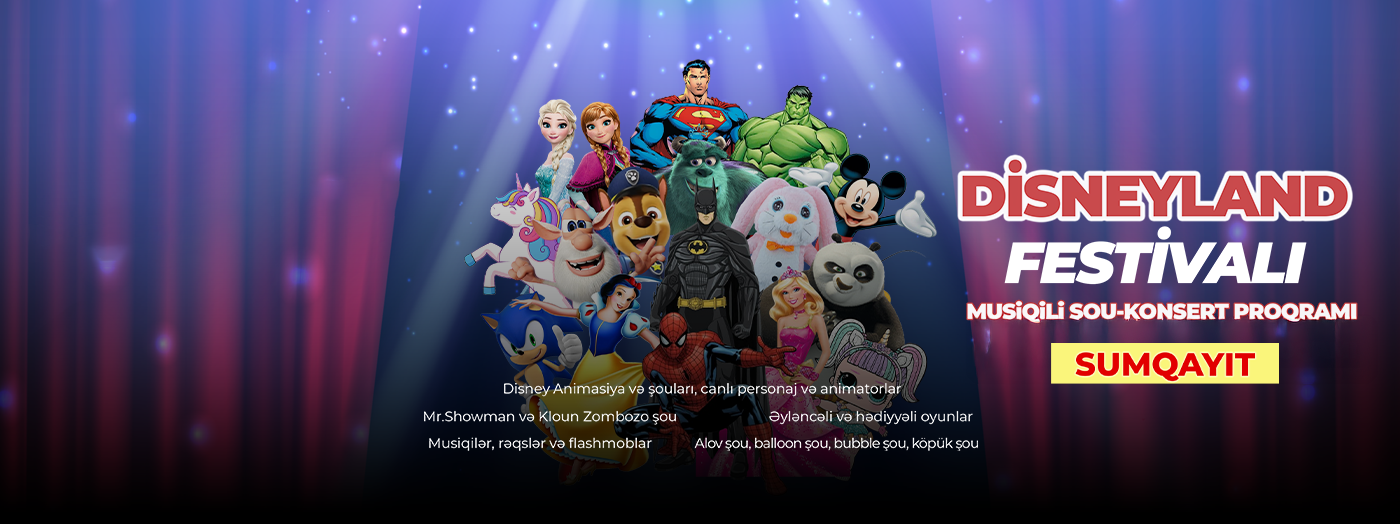 Disneyland Festival in Sumgait
