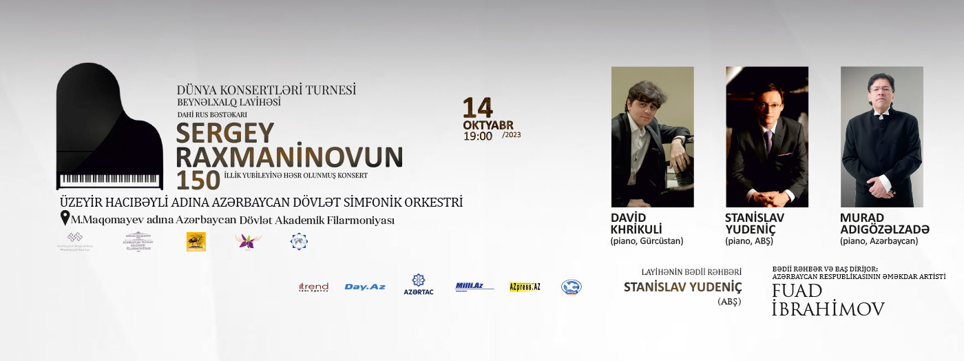 “Dünya konsertləri turnesi” Sergey Raxmaninov – 150 ADSO Dirijor:F.İbrahimov