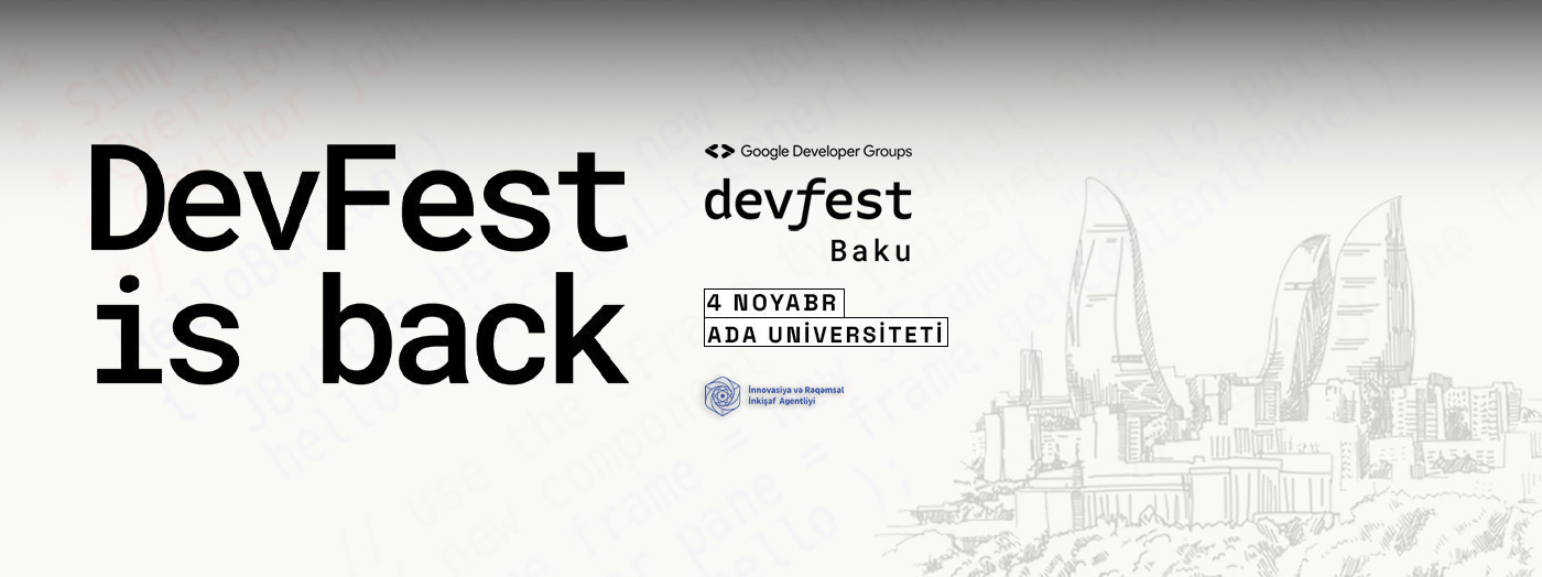 DevFest 2023 Baku