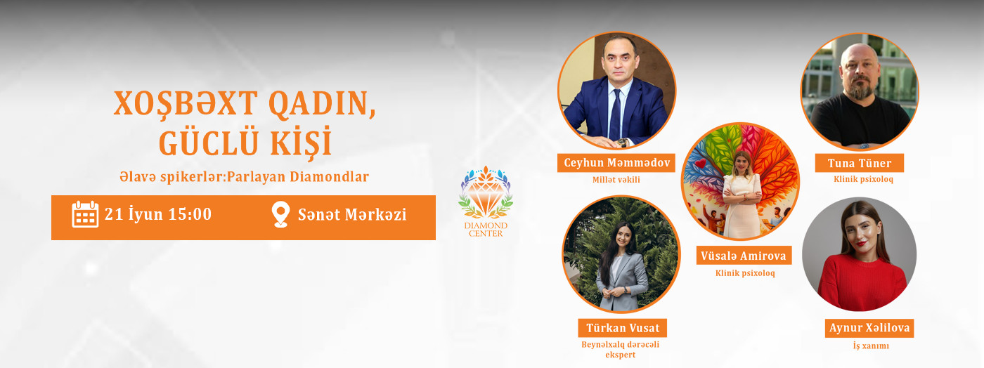 Xoşbəxt qadın,Güclü kişi!